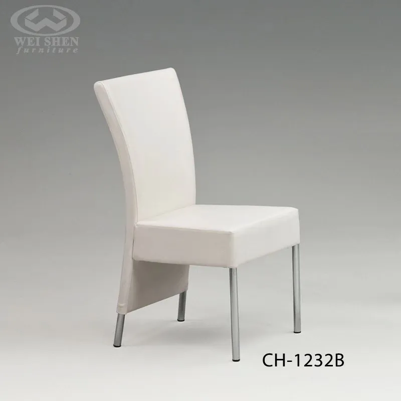 High Back Dining Chair (White)