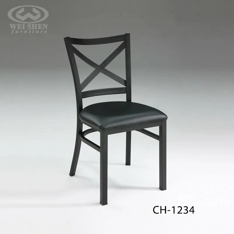 Black Metal Chair