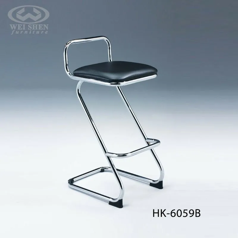 Classic High Stool with Backrest